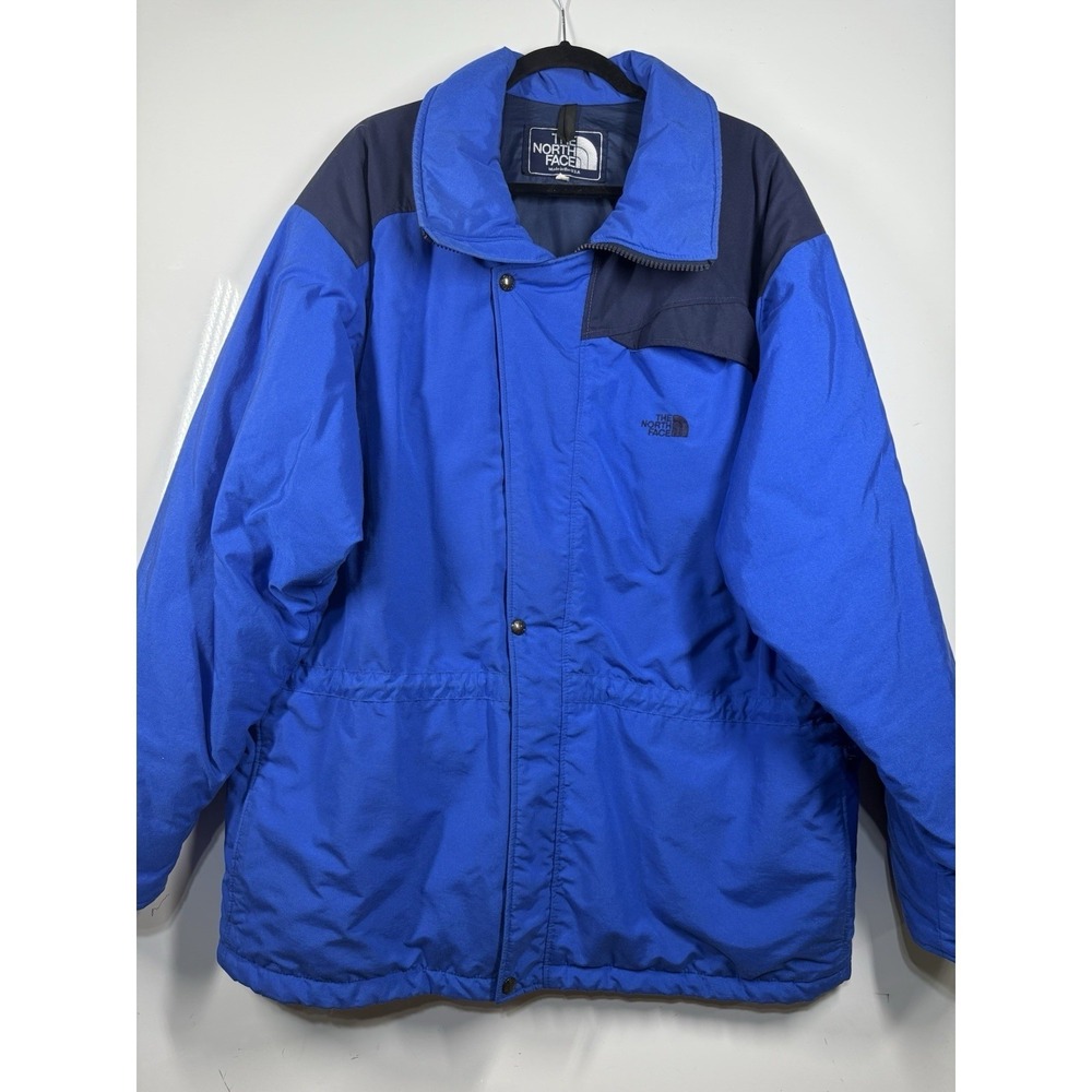 Vintage The North Face Ski Jacket Mountain Size XL Blue Made In USA Gorpcore